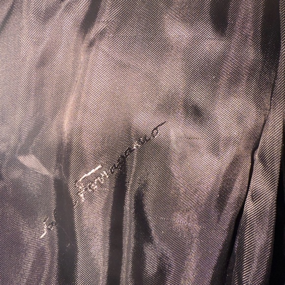 Women's Brown Leather Jacket - Picture 6 of 7